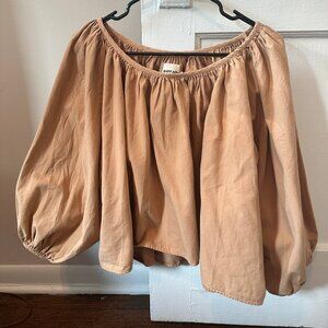 Rudy Jude—Gather Blouse (Bark)